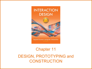 chapter11 - Interaction Design