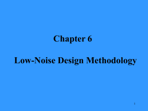 Low Noise Design and Methodology