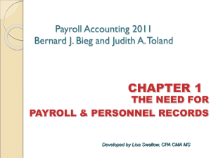 ACC 103 Payroll Accounting 4 .0