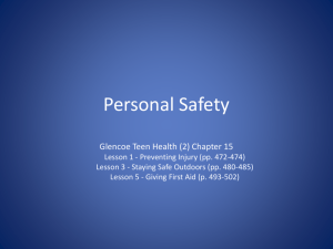 Personal Safety Powerpoint - Parkway C-2