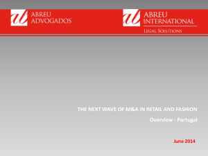m&a in retail and fashion - American Bar Association