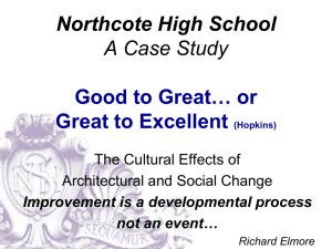 Northcote High School Presentation