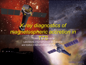 X-ray diagnostics of magnetospheric accretion in T Tauri stars