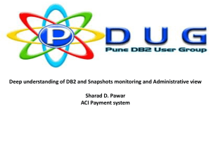 Deep Understandnig of DB2 Snapshot Monitoring and