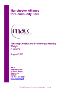 Tackling Obesity Briefing_July10