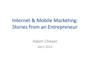 Internet & Mobile Marketing