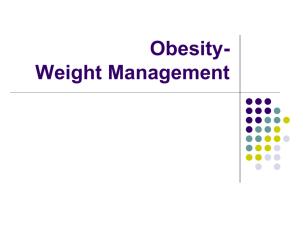 Obesity- Weight Management - Resource Sites