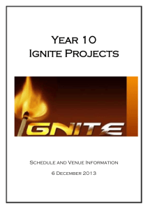 File - YEAR 10 IGNITE PROGRAM