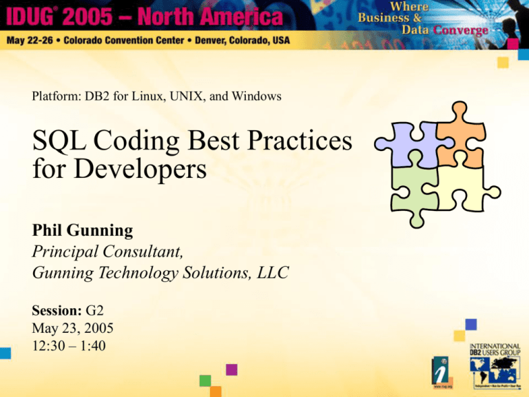 SQL Coding Best Practices For Developers