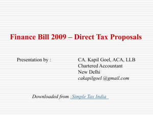 Tax Withholding in relation to Interest, Royalties and Fees for