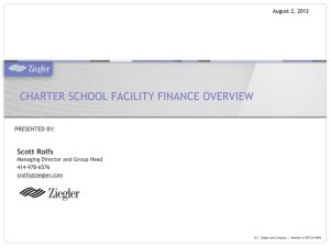 Basics of Facility Finance - Public Charter School Alliance of South