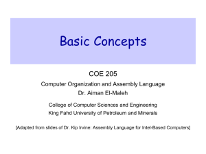 Basic Concepts - King Fahd University of Petroleum and Minerals