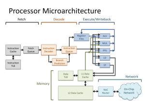 Processor Microarchitecture
