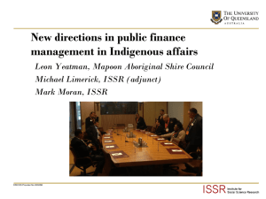 Public Finance Modalities Presentaion