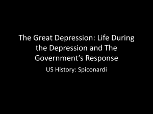 The Great Depression - White Plains Public Schools
