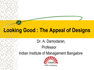 Looking Good : The Appeal of Designs