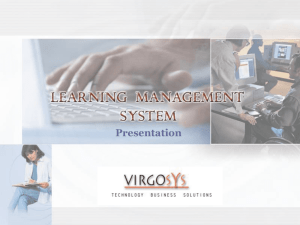 Learning Management Solution