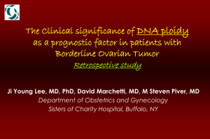 The Clinical significance of DNA ploidy as a prognostic factor in