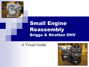 PowerPoint Presentation - Small Engine Disassembly