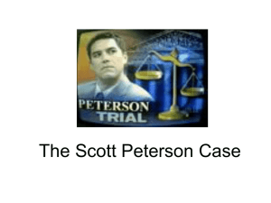 Scott Peterson Case