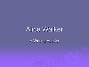 Alice Walker - Kenton County Schools