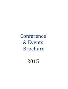 Meeting and Events Brochure