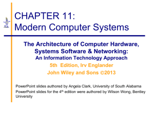 Chapter 11: Modern Computer Systems