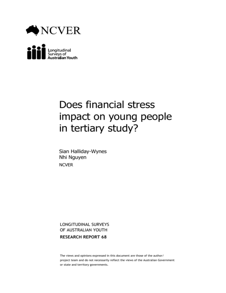 essay financial stress