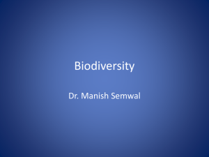 Biodiversity - semwalmanish