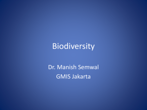 Biodiversity - semwalmanish