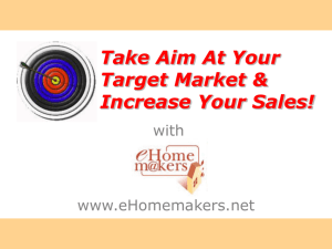 Reach Out To Your Target Market & Increase Your