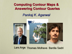 Computing Contour Maps & Answering Contour Queries