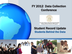 Student Record Presentation