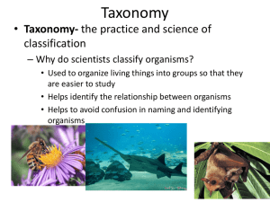 Taxonomy - Canton Local Schools