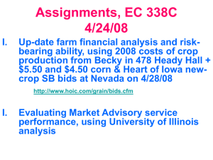 EC 338C assignment 4/24/08