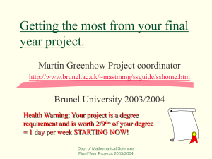 project_guide - Brunel University