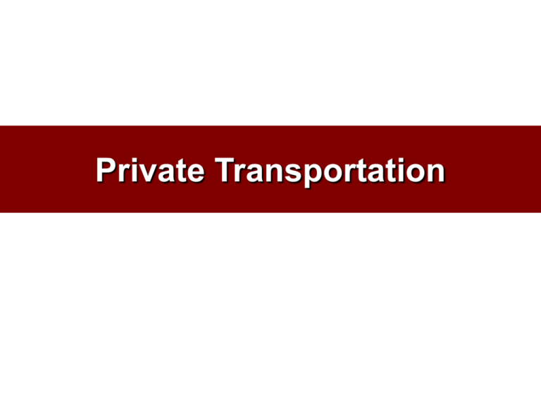 private-transportation