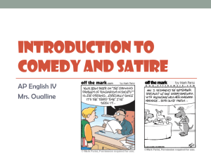 Introduction To Comedy (PPT)