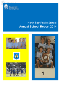 Annual School Report 2014 - North Star Public School