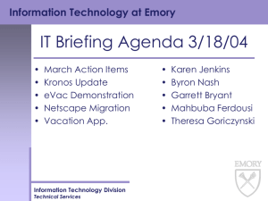 Information Technology at Emory