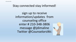 Stay connected stay informed! sign up to receive information