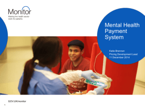 Mental Health Payment System