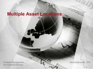 Multiple Asset Locations