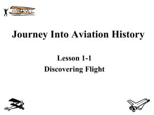 Lesson 1-1 Slides Discovering Flight