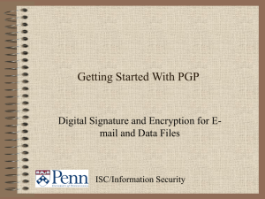 “public/private” key cryptography