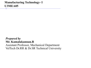 Manufacturing Technology