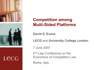 David EVANS Managing Director, Global Competition