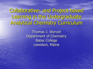 Inquiry-Based Experiences in the Chemistry Curriculum