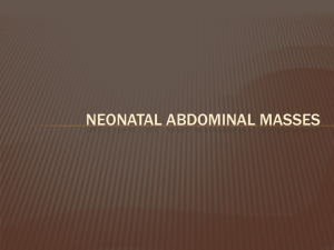 Abdominal Masses