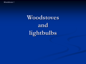 Stoves and Lightbulbs